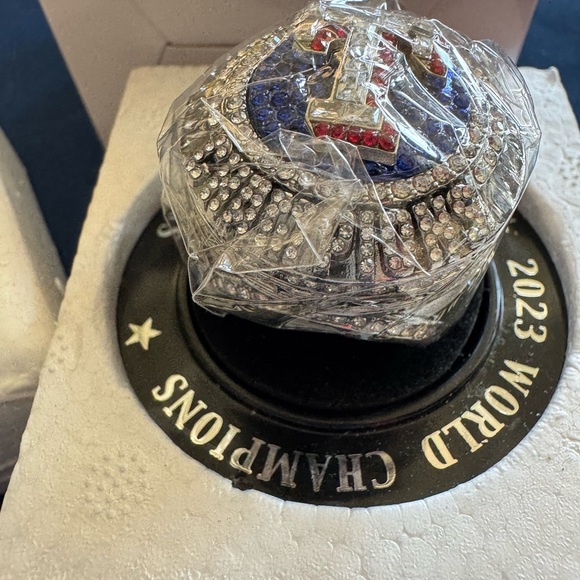 Texas Rangers Josh Jung Championship Ring Replica - Picture 11 of 14